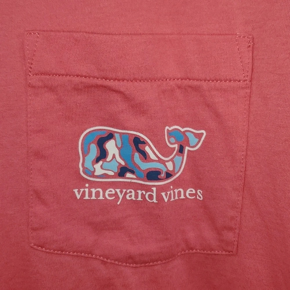Vineyard Vines Long Sleeve T-Shirt Blue Crab Size M - Picture 2 of 13